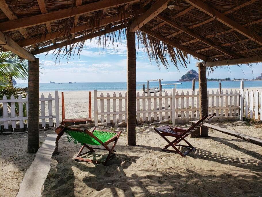Casa A Pie De Playa Isla De La Piedra Apartman Mazatlán Kültér fotó